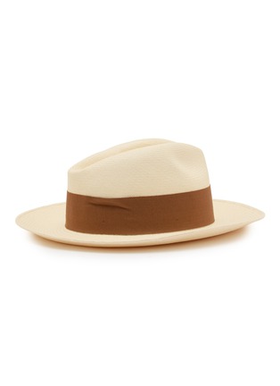 模特儿示范图 - 点击放大 - FRESCOBOL CARIOCA - Rafael Straw Panama Hat