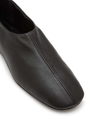 细节 - 点击放大 - DRIES VAN NOTEN - 皮革平底鞋