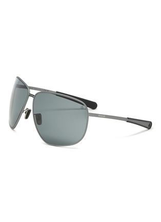 首图 - 点击放大 - MONCLER - Metal 115 Temple Pilot Sport Sunglasses