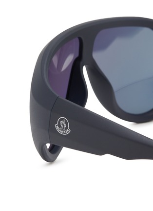 细节 - 点击放大 - MONCLER - Injected Frame Mask Sunglasses