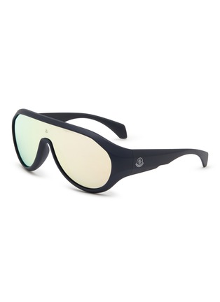 首图 - 点击放大 - MONCLER - Injected Frame Mask Sunglasses