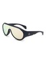 首图 - 点击放大 - MONCLER - Injected Frame Mask Sunglasses