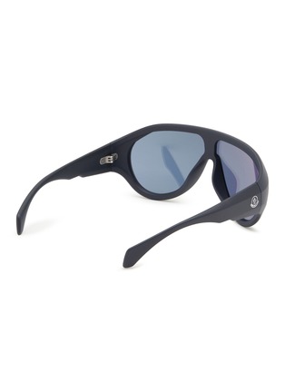 模特儿示范图 - 点击放大 - MONCLER - Injected Frame Mask Sunglasses