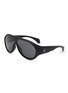 首图 - 点击放大 - MONCLER - Injected Frame Mask Sunglasses