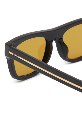 细节 - 点击放大 - PRADA - Acetate Square Sunglasses