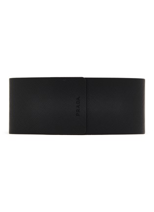 细节 - 点击放大 - PRADA - Metal Round Sunglasses