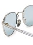 细节 - 点击放大 - PRADA - Oval Metal Acetate Sunglasses