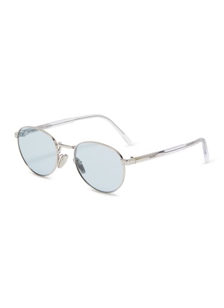 首图 - 点击放大 - PRADA - Oval Metal Acetate Sunglasses