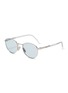 首图 - 点击放大 - PRADA - Oval Metal Acetate Sunglasses