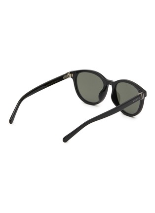 模特儿示范图 - 点击放大 - GUCCI - Recycled Acetate Round Sunglasses