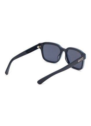 模特儿示范图 - 点击放大 - GUCCI - Recycled Acetate Square Sunglasses