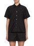 首图 - 点击放大 - THEORY - Cuffed Short Sleeve Shirt