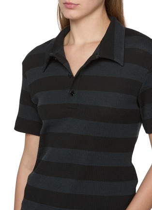  - MM6 MAISON MARGIELA - 条纹混羊毛针织上衣