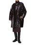 模特儿示范图 - 点击放大 - MM6 MAISON MARGIELA - Waxed Linen Parka Coat