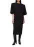 模特儿示范图 - 点击放大 - MM6 MAISON MARGIELA - Belted Wool Maxi Dress