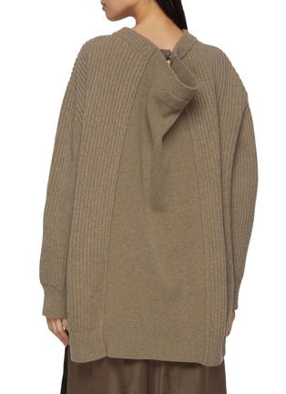背面 - 点击放大 - MM6 MAISON MARGIELA - 扣带后领针织衫