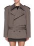 首图 - 点击放大 - MM6 MAISON MARGIELA - 阔肩系带夹克