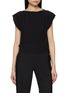 首图 - 点击放大 - MM6 MAISON MARGIELA - Sleeveless Pleated Waistband Hem Top