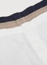  - SKIMS - COTTON POPLIN 松紧腰短裤三件套