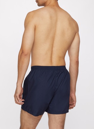 正面 -点击放大 - SKIMS - COTTON POPLIN 松紧腰短裤三件套