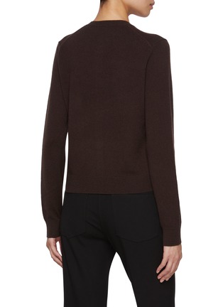 背面 - 点击放大 - THEORY - Crewneck Cashmere Knit Cardigan