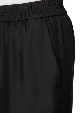  - THEORY - Wide Leg Silk Track Suiting Pants