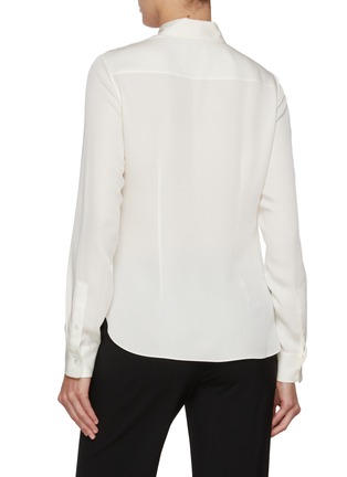 背面 - 点击放大 - THEORY - Classic Fitted Silk Shirt