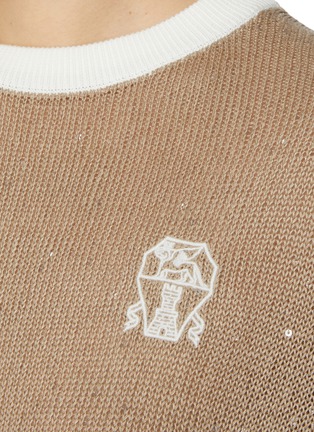  - BRUNELLO CUCINELLI - 亮片饰针织衫