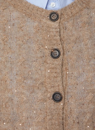  - BRUNELLO CUCINELLI - 飞袖亮片缀饰针织衫