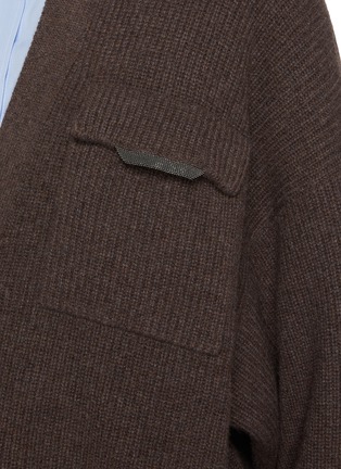  - BRUNELLO CUCINELLI - 纽扣羊绒针织开衫