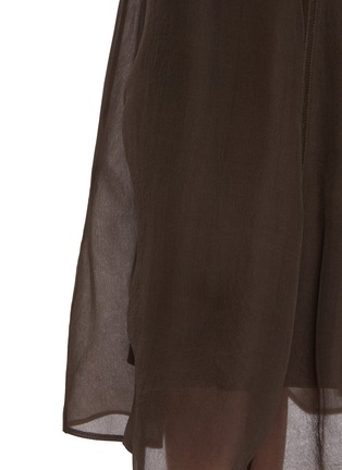  - BRUNELLO CUCINELLI - 真丝拼接中长半身裙