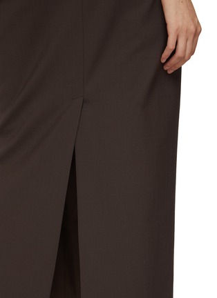  - BRUNELLO CUCINELLI - 后开衩加长半身裙