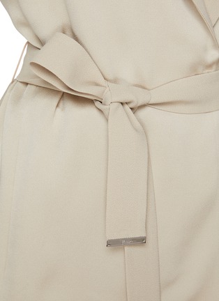  - HERNO - Open Front Belted Cardigan