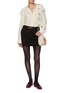 模特儿示范图 - 点击放大 - CHLOÉ - Exaggerated Lace Collar Silk Blouse
