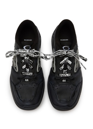 细节 - 点击放大 - BALENCIAGA - Hamptons Worn Out Leather Men's Sneakers