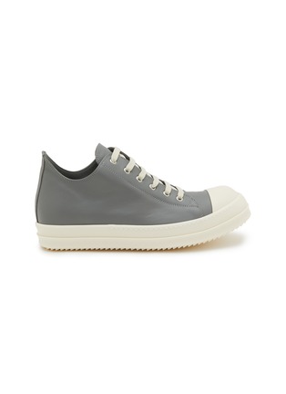 首图 - 点击放大 - RICK OWENS - Leather Low Top Sneakers