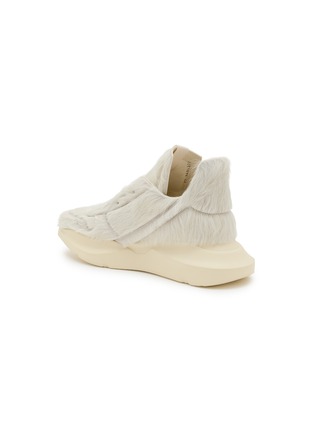  - RICK OWENS - 男款 GETH 皮革高帮运动鞋