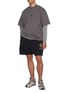 模特儿示范图 - 点击放大 - BALENCIAGA - Logo Embroidered T-Shirt