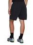 背面 - 点击放大 - BALENCIAGA - Uniform Badge Elasticated Shorts