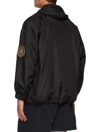 背面 - 点击放大 - BALENCIAGA - Oversized Uniform Badge Logo Windbreaker Jacket