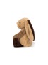 细节 –点击放大 - JELLYCAT - Bashful Patchwork Brown Bunny