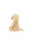 细节 –点击放大 - JELLYCAT - Medium Bashful Luxe Puppy Orlando