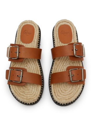 细节 - 点击放大 - CASTAÑER - Ter Buckle Leather Sandals