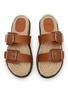 细节 - 点击放大 - CASTAÑER - Ter Buckle Leather Sandals