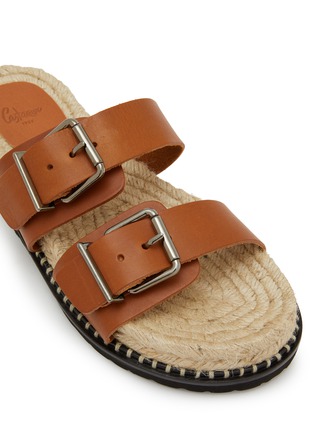 细节 - 点击放大 - CASTAÑER - Ter Buckle Leather Sandals