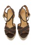细节 - 点击放大 - CASTAÑER - Bromelia 110 Linen Platform Espadrilles