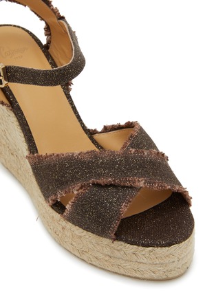 细节 - 点击放大 - CASTAÑER - Bromelia 110 Linen Platform Espadrilles