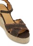 细节 - 点击放大 - CASTAÑER - Bromelia 110 Linen Platform Espadrilles