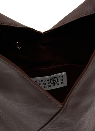 细节 - 点击放大 - MM6 MAISON MARGIELA - 小号 JAPANESE 三角手提包