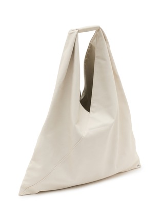 细节 - 点击放大 - MM6 MAISON MARGIELA - Classic Japanese PU Leather Handbag